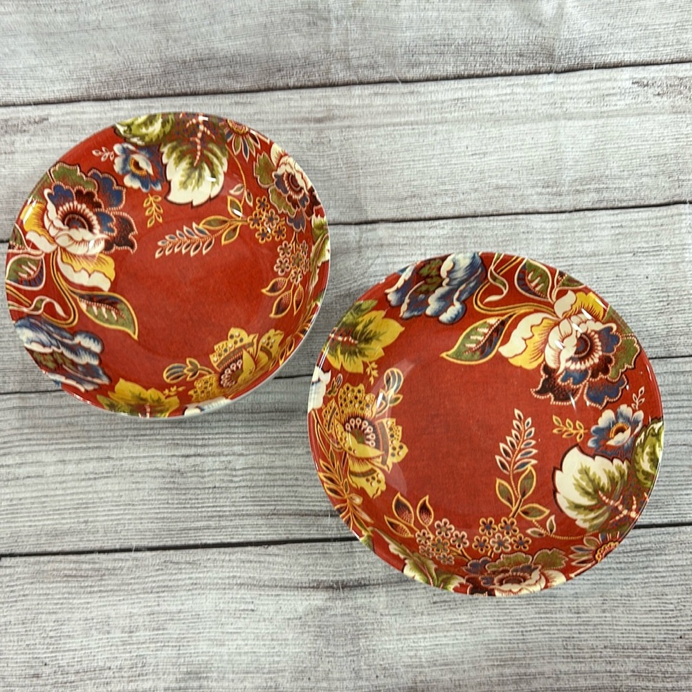 Williams Sonoma “Spanish Floral”  bowls